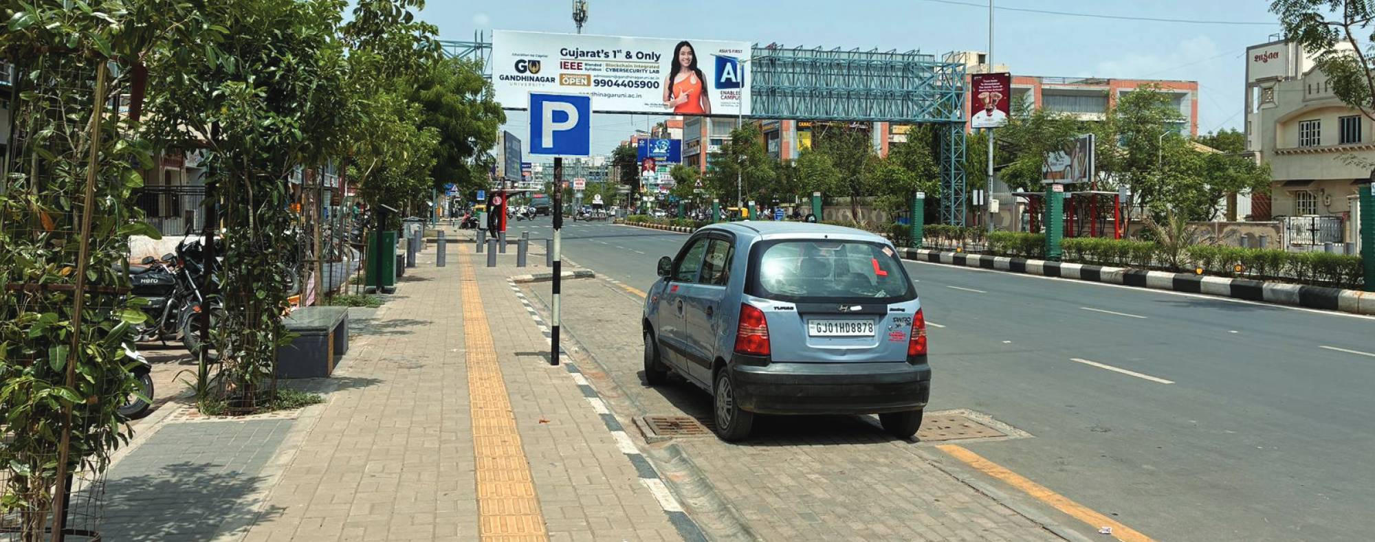 Development of East Zone Model Road, Nikol